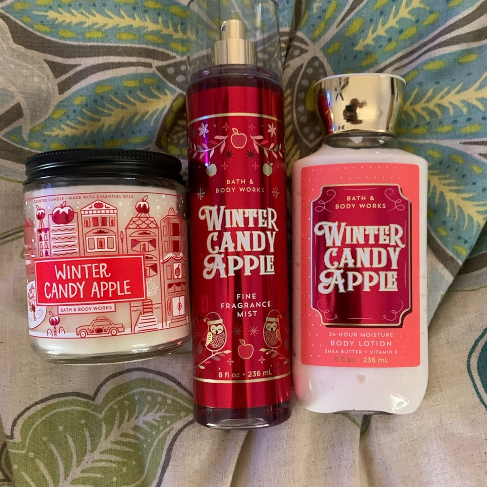 Bath and body works winter candy apple